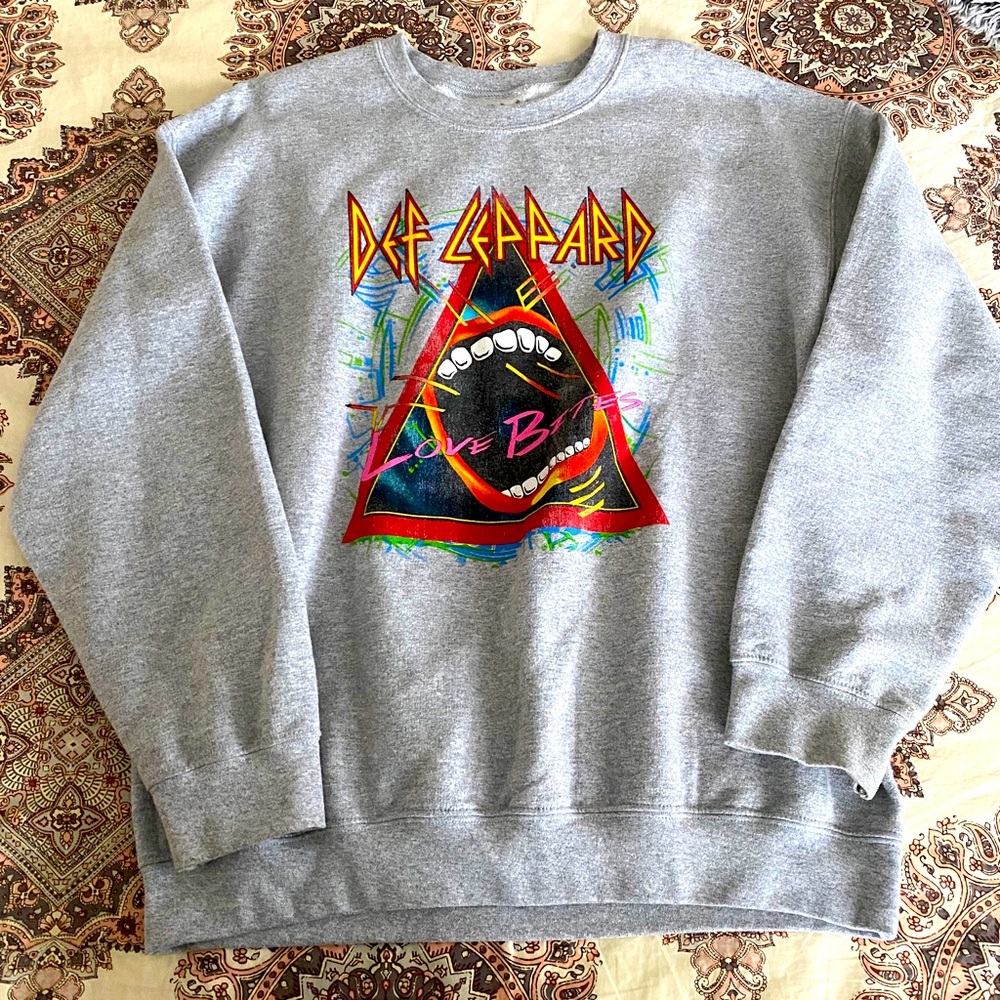 Def Leppard crewneck